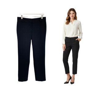 Loft Pants Women 4 Petite Trouser Ann Taylor Slim Straight 301904 Stretch Work